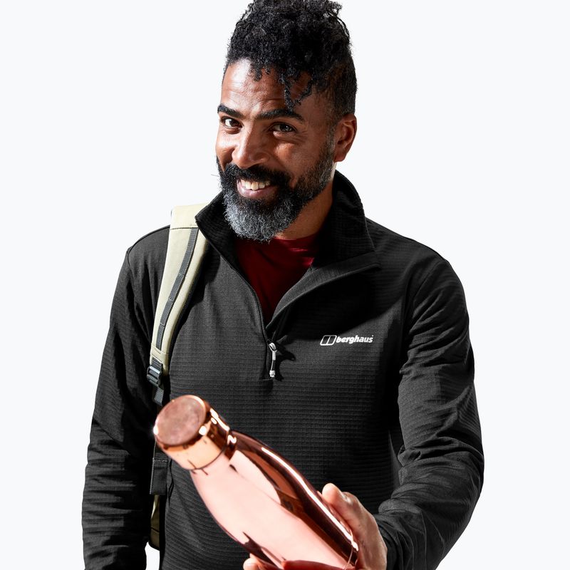 Кофта трекінгова чоловіча Berghaus Keppla black/black 7