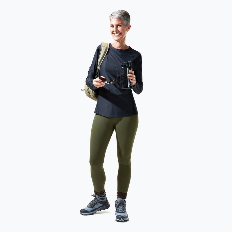 Жіночий лонгслів Berghaus 24/7 Basecrew чорний/чорний 2