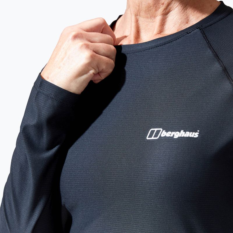 Жіночий лонгслів Berghaus 24/7 Basecrew чорний/чорний 5