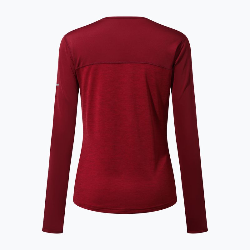 Лонгслів трекінговий жіночий Berghaus Voyager Tech Tee Basecrew syrah/red dahlia 10