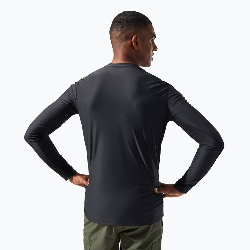 Чоловічий лонгслів Berghaus 24/7 Basecrew чорний/чорний 3