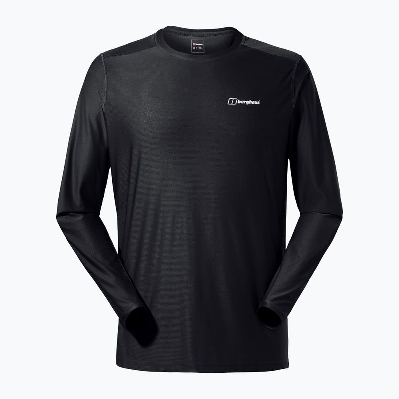 Чоловічий лонгслів Berghaus 24/7 Basecrew чорний/чорний 8