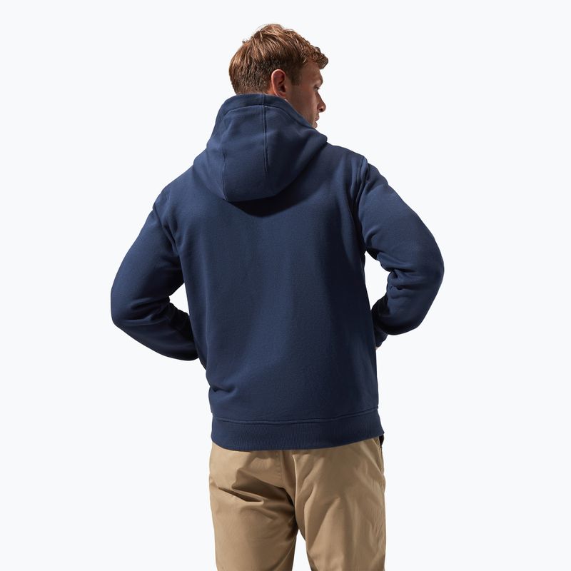 Кофта чоловіча Berghaus Logo Full Zip dusk 3