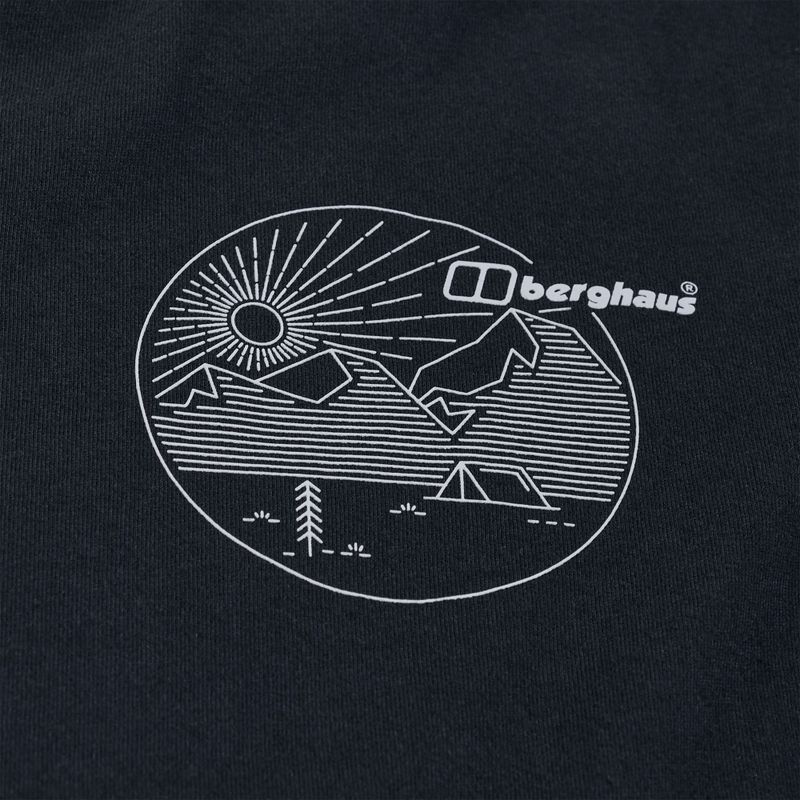 Лонгслів жіночий Berghaus Linear Landscape black/black 10