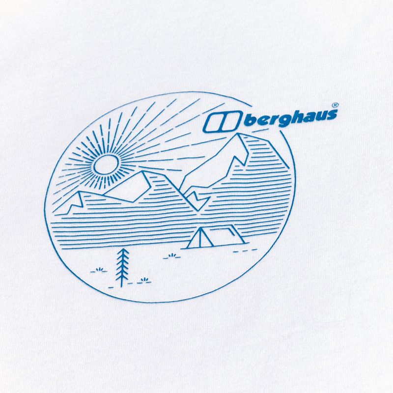 Лонгслів жіночий Berghaus Linear Landscape pure white 10