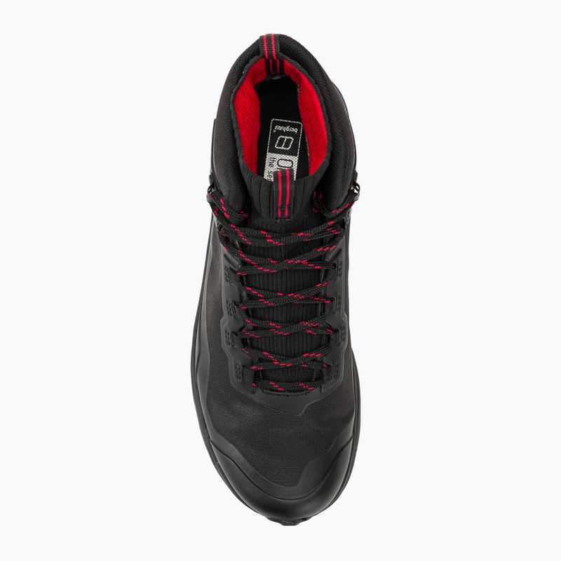 Черевики туристичні чоловічі Berghaus Vc22 Mid GTX black/red 5