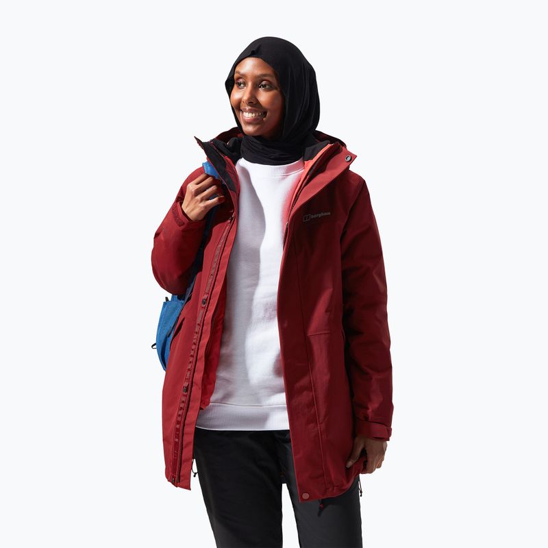 Куртка 3в1 жіноча Berghaus Monic гemini 3In1 syrah