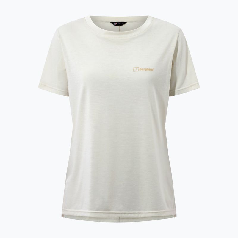 Футболка трекінгова жіноча Berghaus Relaxed Tech Super Stretch bone white 8
