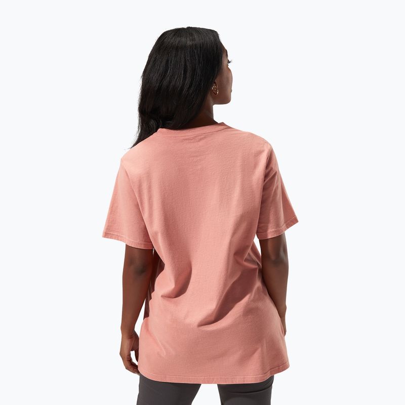 Футболка жіноча Berghaus Boyfriend Logo rose dawn 3