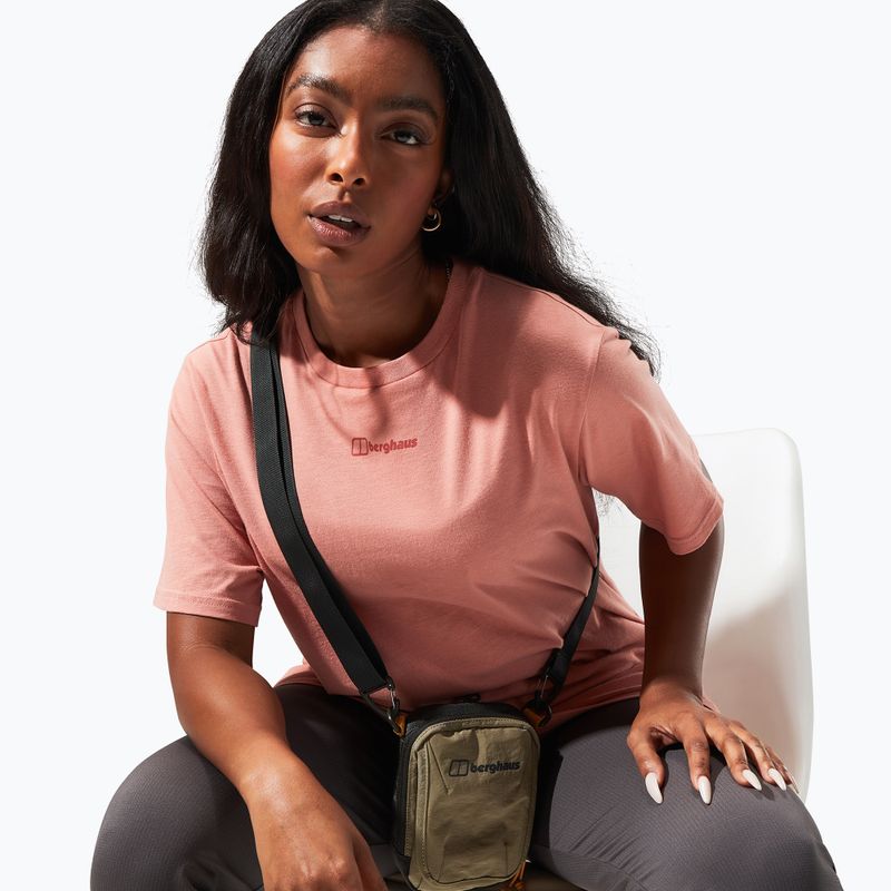 Футболка жіноча Berghaus Boyfriend Logo rose dawn 5