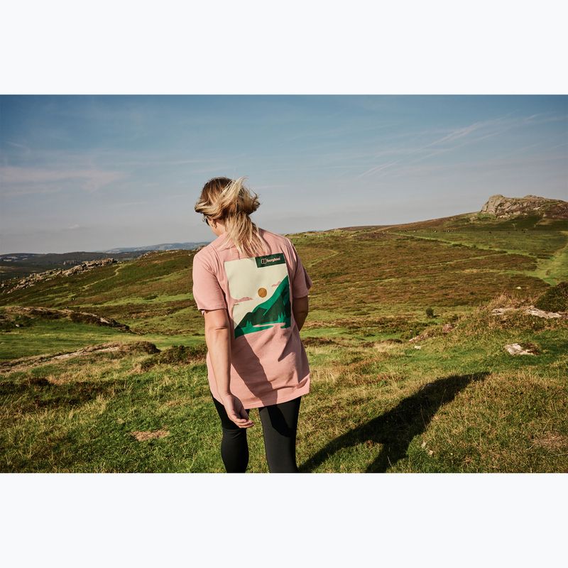 Футболка жіноча Berghaus Boyfriend Logo rose dawn 12