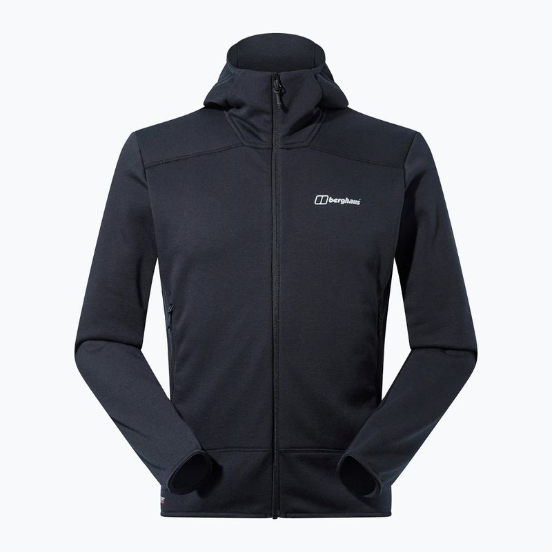 Чоловічий флісовий світшот Berghaus Heuberg Hoody чорний/чорний 11