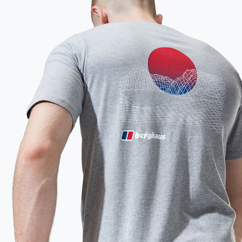 Футболка чоловіча Berghaus Snowdon SS Tee 2.0 гrey marl bci 7