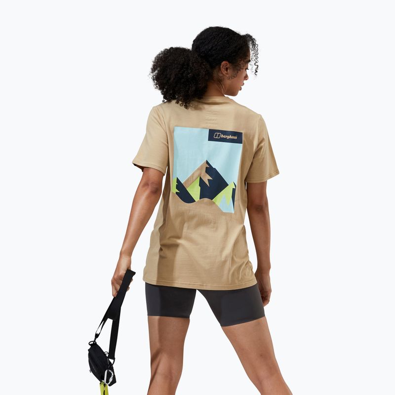 Футболка жіноча Berghaus Boyfriend Dolomites sand dune 3