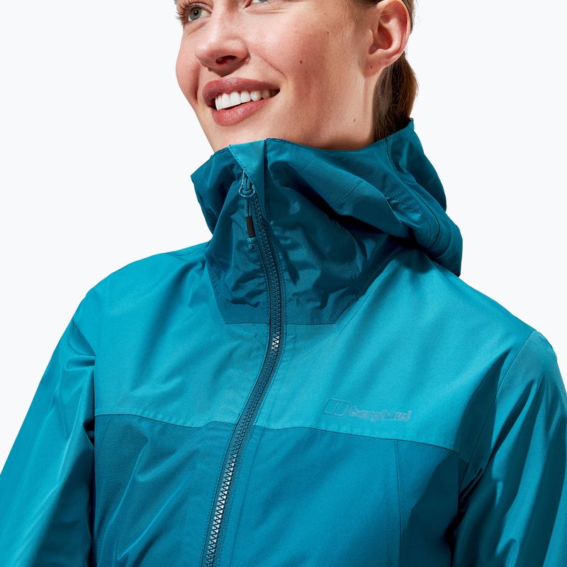 Жіноча дощовик Berghaus Deluge Pro 3.0 глибокий океан / джунглі jewel 4