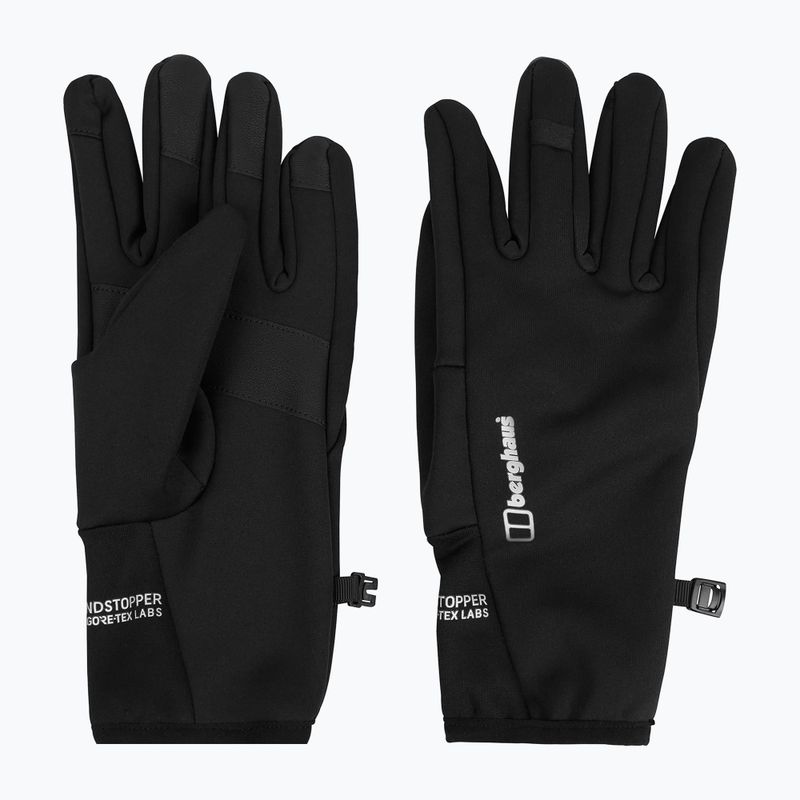 Рукавички трекінгові Berghaus Hillmaster Windstopper black