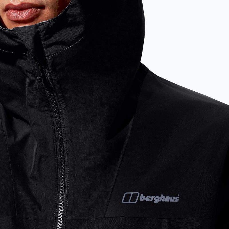 Куртка-дощовик чоловіча Berghaus Deluge Pro 3.0 black/black 4