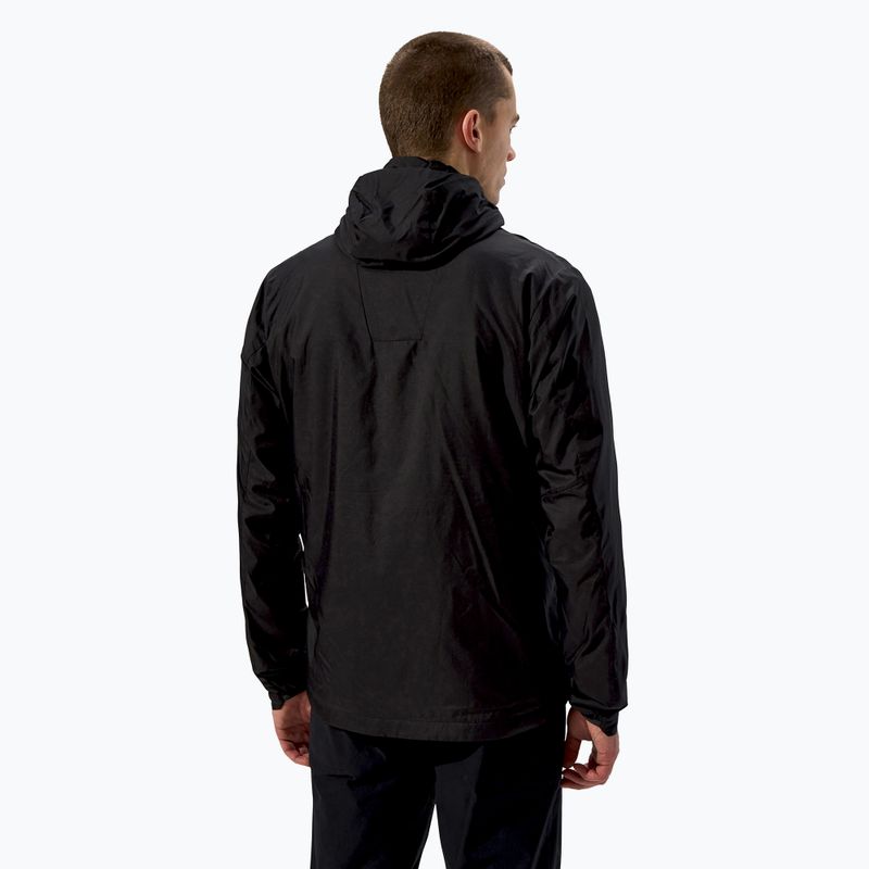 Куртка противітряна чоловіча Berghaus Alpha Resist-Air black/black 3