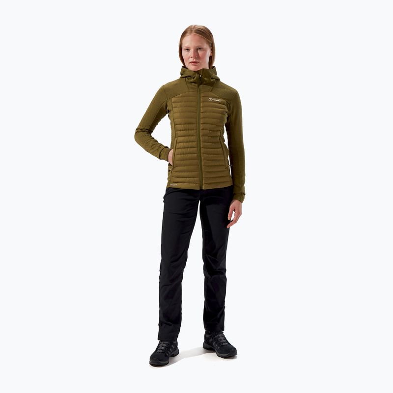 Куртка гібридна жіноча Berghaus Nula Hybrid oak moss 2
