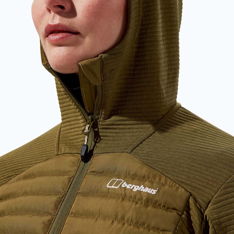 Куртка гібридна жіноча Berghaus Nula Hybrid oak moss 4