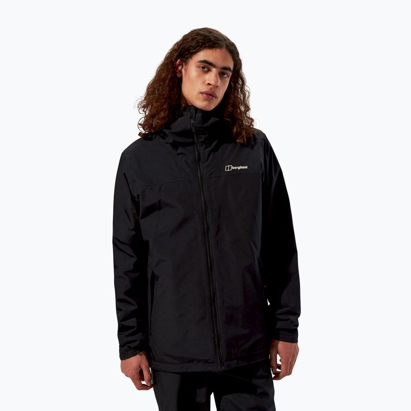 Куртка дощовик чоловіча Berghaus Deluge Pro 3.0 Insulated black