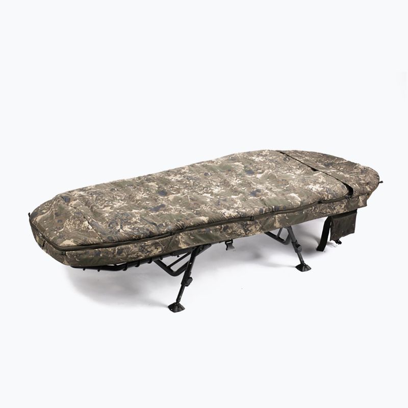 Ліжко Nash Tackle Indulgence MF60 5 Season Compact зелене T9450