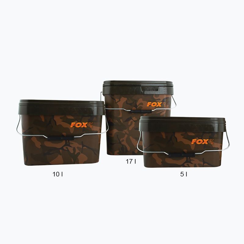 Відро Fox International Square 10 л camo 2