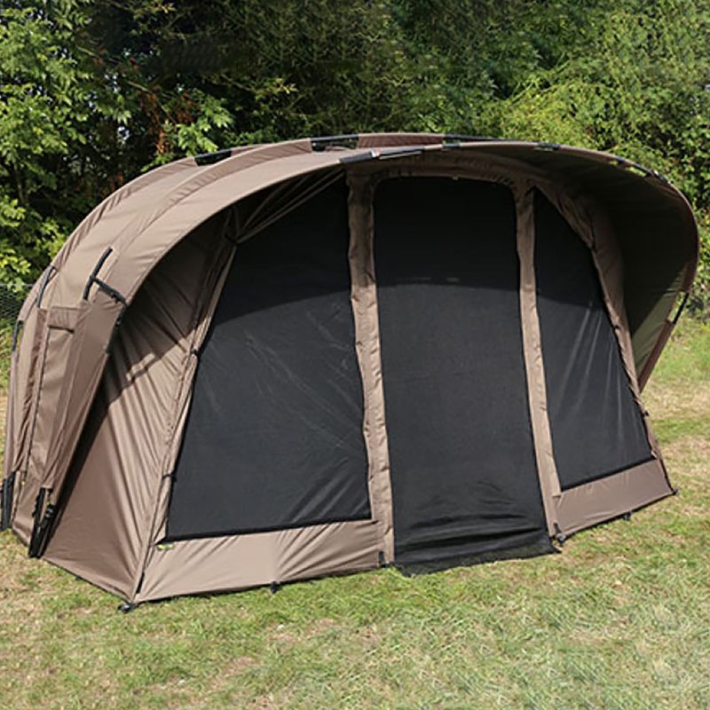 Намет для риболовлі Fox International Retreat+ Ripstop Ventec 2 Man Ext Wrap коричневий CUM203 2