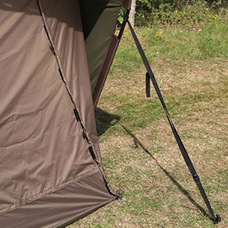Намет для риболовлі Fox International Retreat+ Ripstop Ventec 2 Man Ext Wrap коричневий CUM203 4
