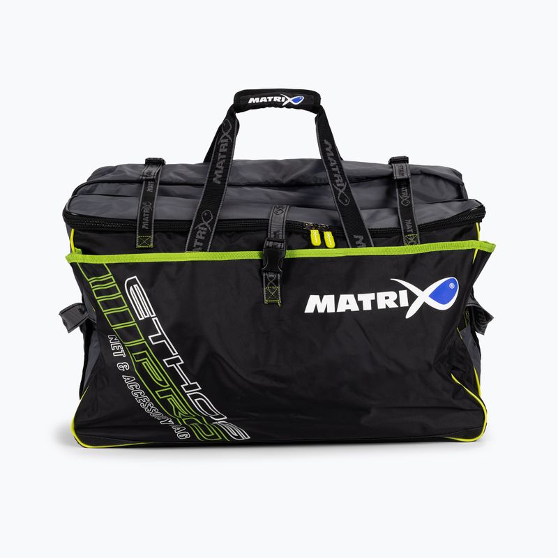 Сумка для аксесуарів для риболовлі Matrix Pro Ethos Net & Accessory Carryall сіра GLU074 2