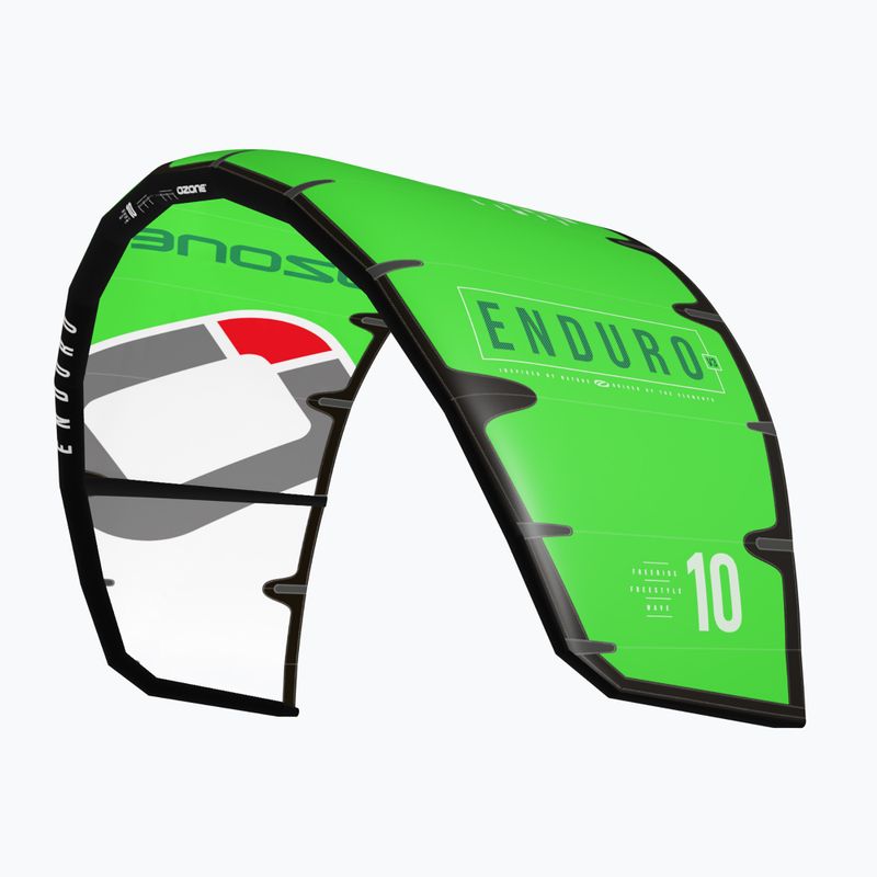 Повітряний змій для кайтсерфінгу Ozone Enduro V3 зелений ENV3K7FW