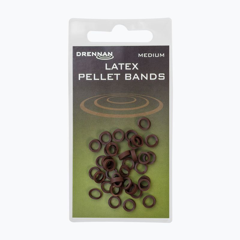 Гумки для приманок Drennan Latex Pellet Band коричневі TGPB003