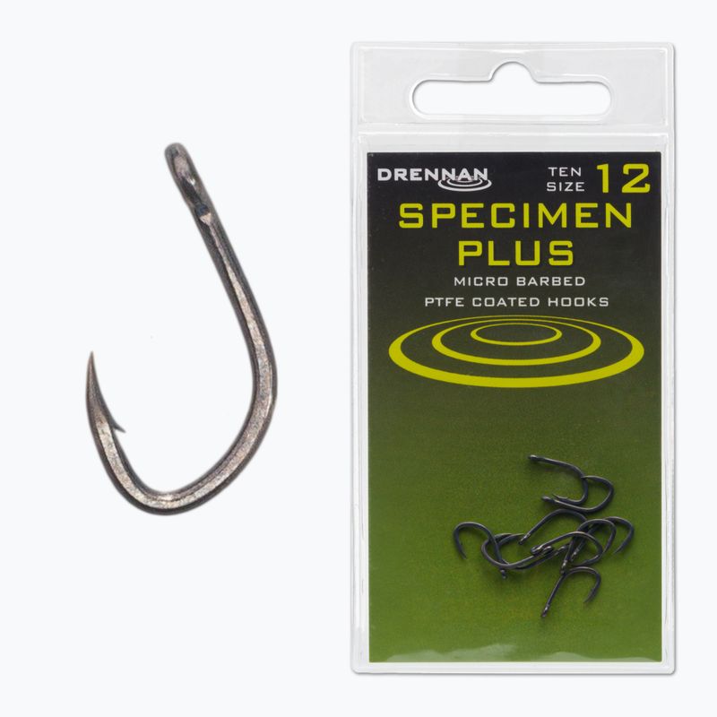 Гачки Drennan Specimen Plus чорні HESPPM012