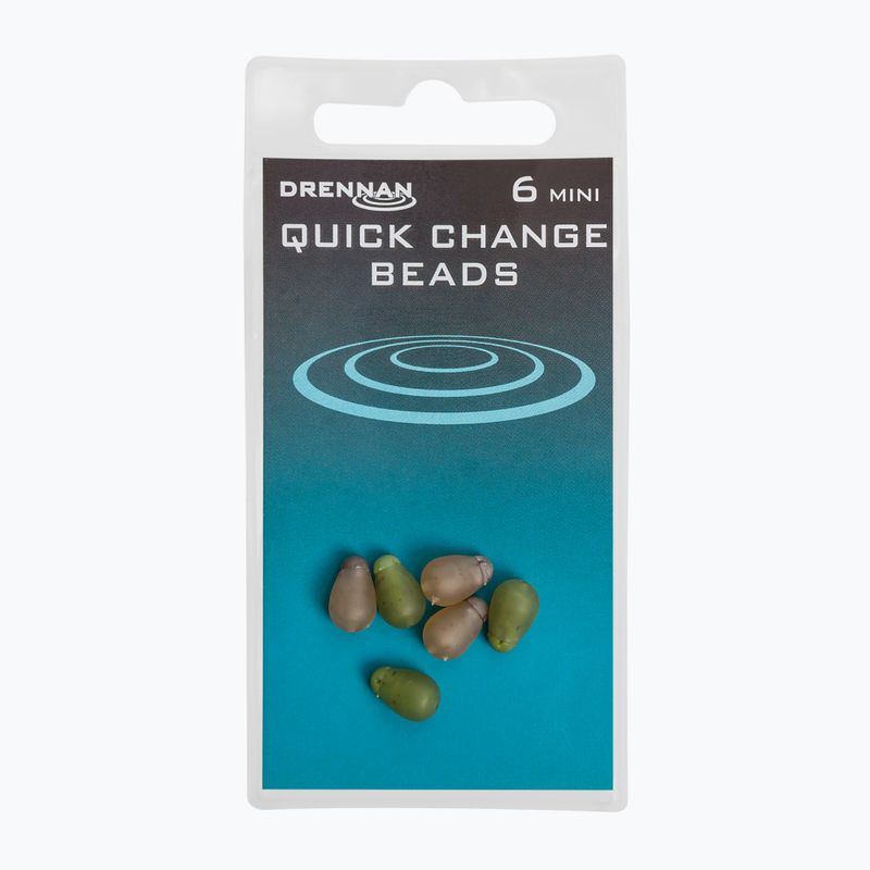 З'єднувач для поводків Drennan Quick Change Beads 6 шт. коричневий TGQCB002