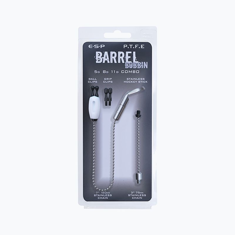 Сигналізатор для риболовлі Індикатор клювання ESP Barrel Bobbin Kit білий ETBBK001 2