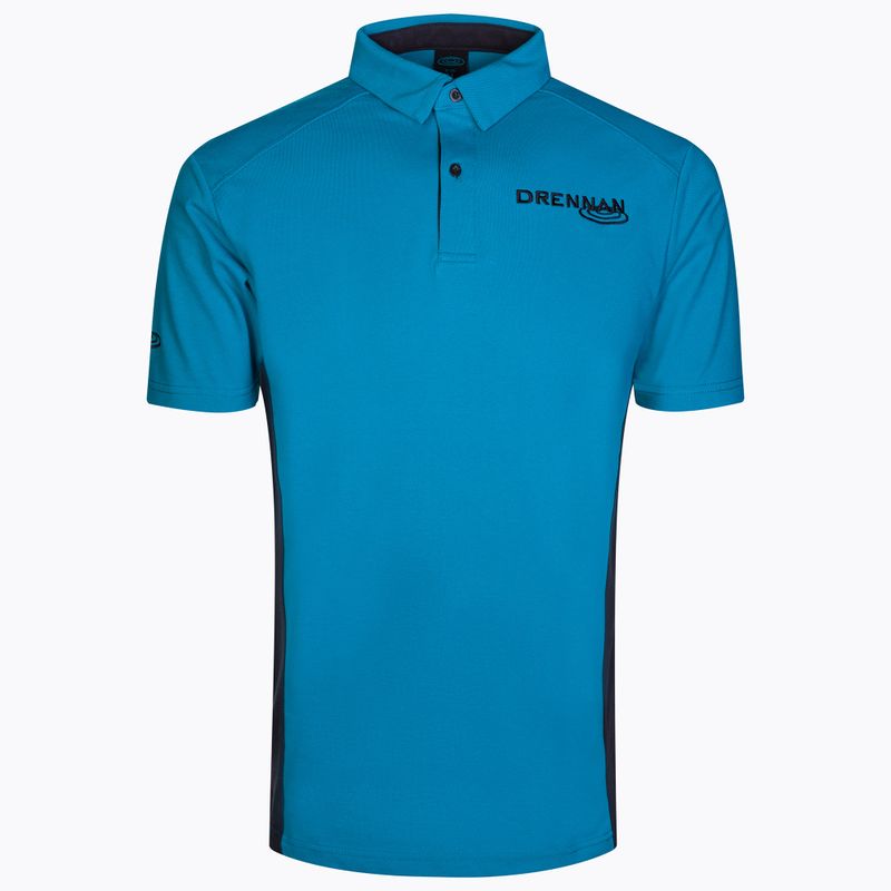 Футболка для риболовлі Drennan Aqua Polo синя CSDAP006