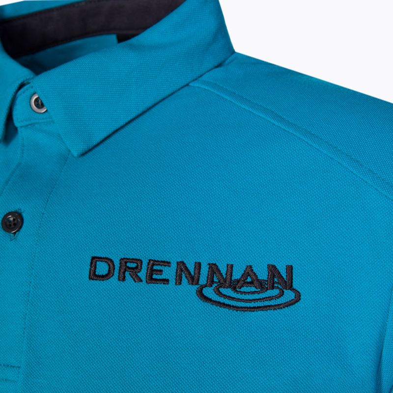 Футболка для риболовлі Drennan Aqua Polo синя CSDAP006 3