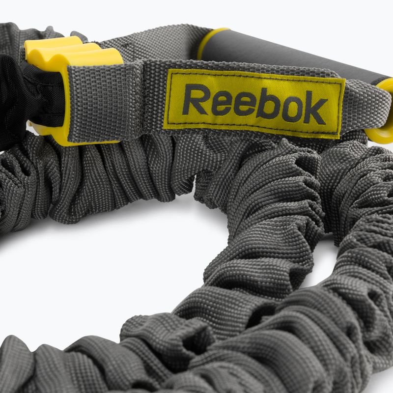 Гуми-експандери Reebok Tubing Power Tube - Level 2 сірі RSTB-10071 3