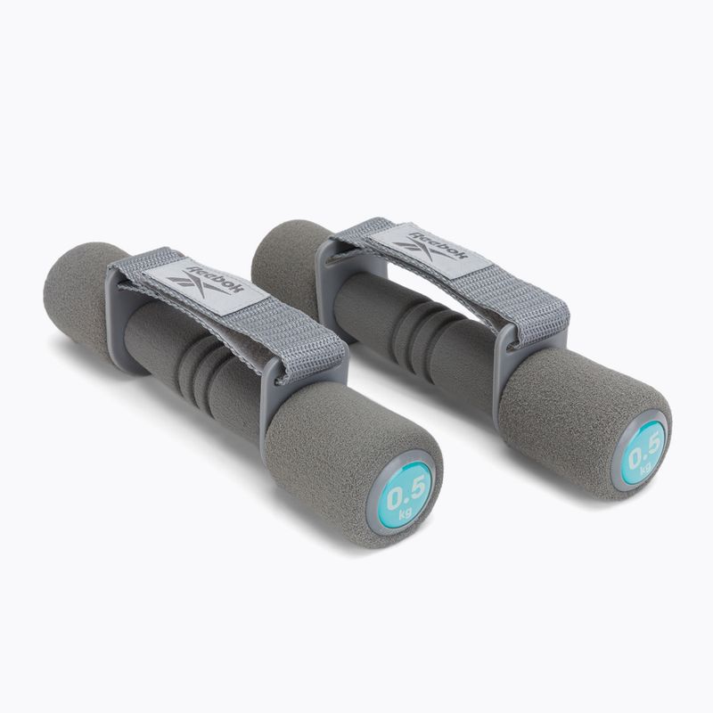 Гантелі Reebok 2 x 0,5 кг сірі RAWT-11060BL