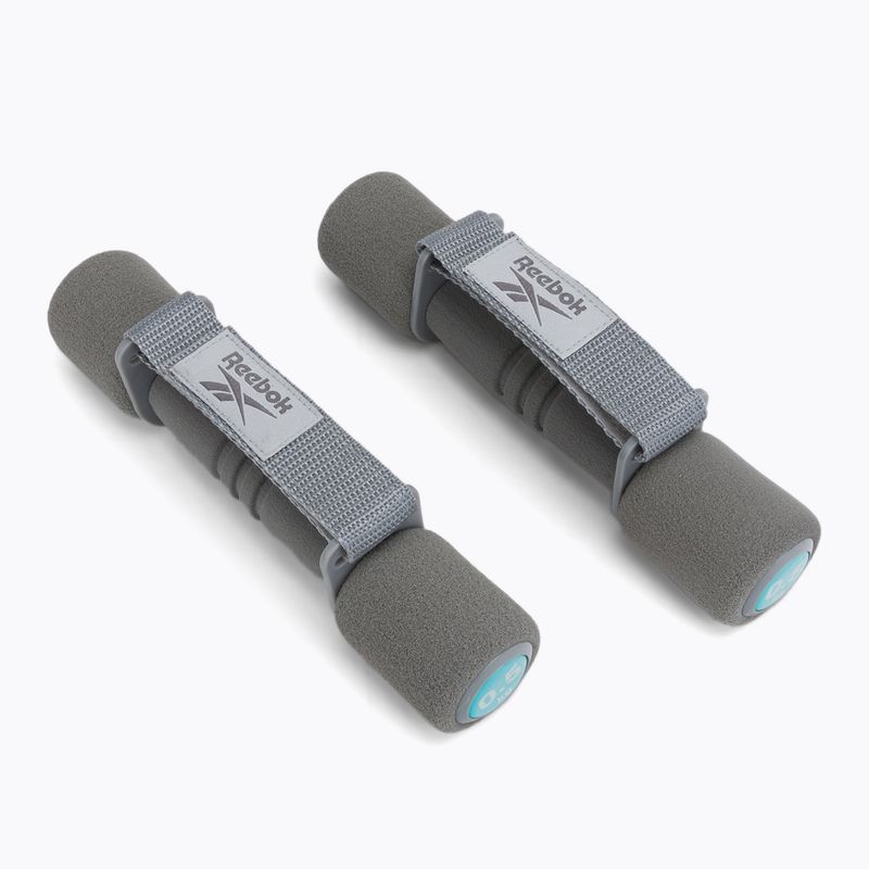 Гантелі Reebok 2 x 0,5 кг сірі RAWT-11060BL 2