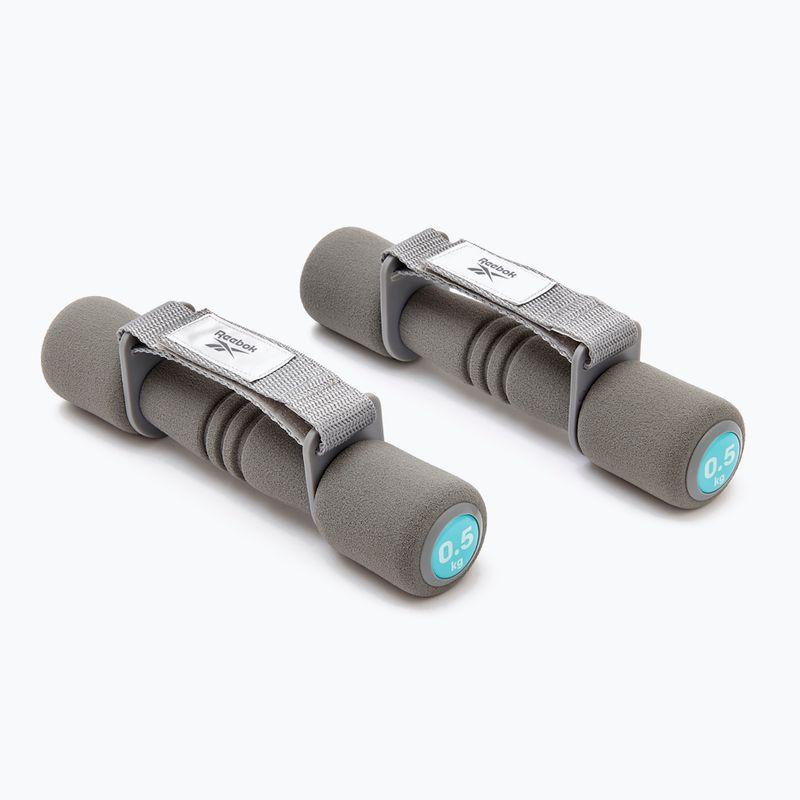 Гантелі Reebok 2 x 0,5 кг сірі RAWT-11060BL 5