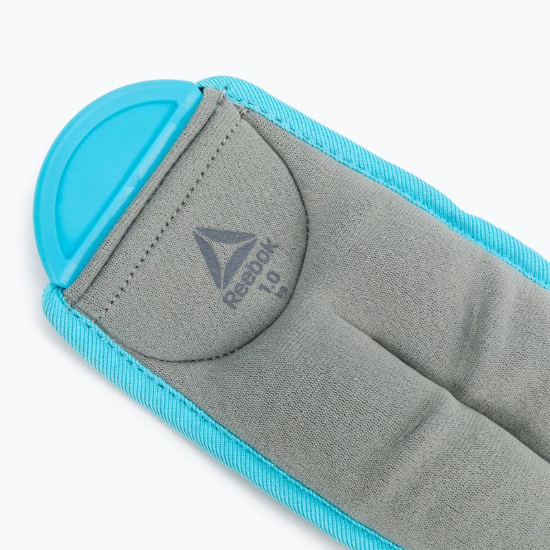 Обважнювачі для зап’ясть Reebok 2 x 1 кг сірі RAWT-11071BL 3