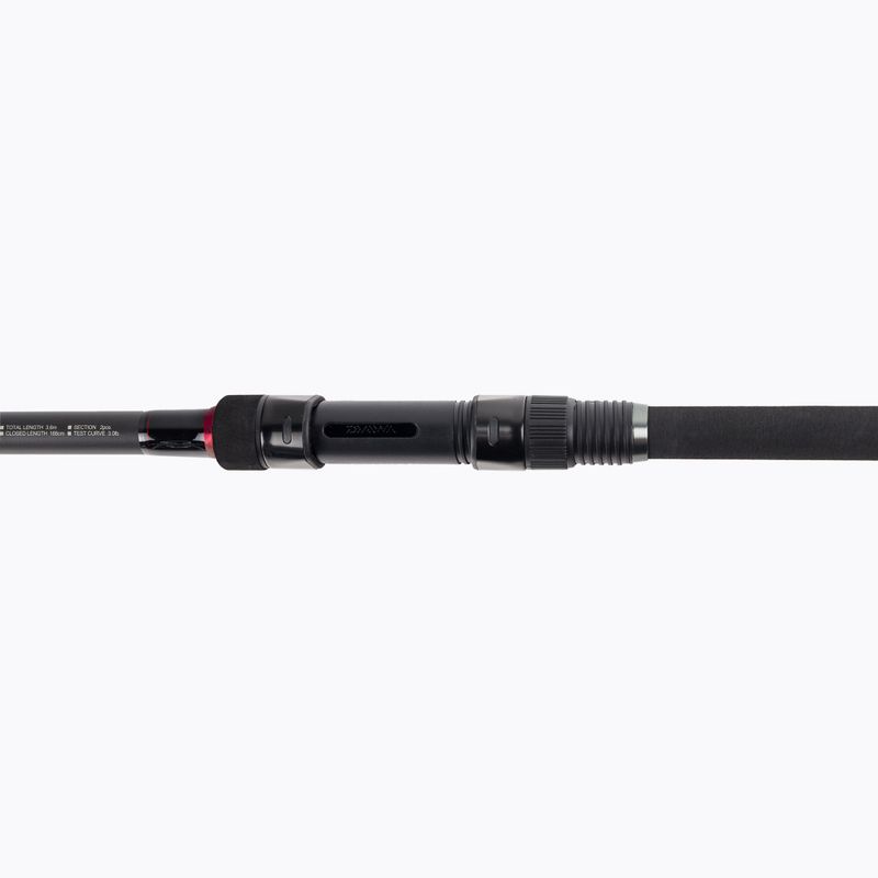 Вудка коропова Daiwa Black Widow Carp G50 чорна 3