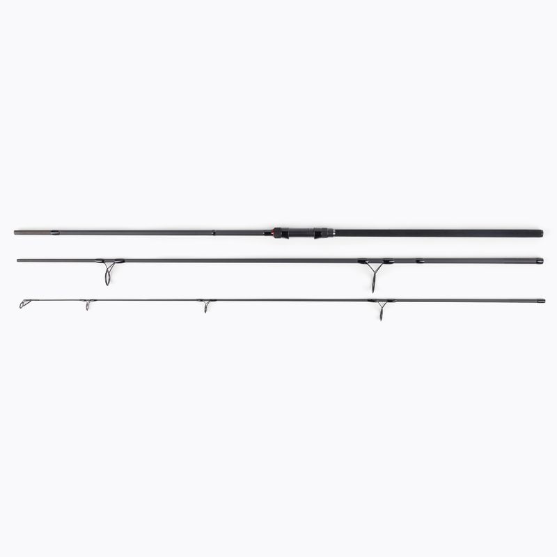 Вудка коропова Daiwa Black Widow Carp 3 sec чорна