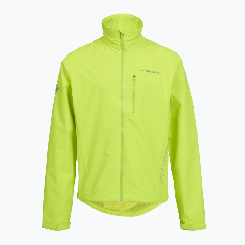Чоловіча велосипедна куртка Endura Hummvee Waterproof hi-viz жовта
