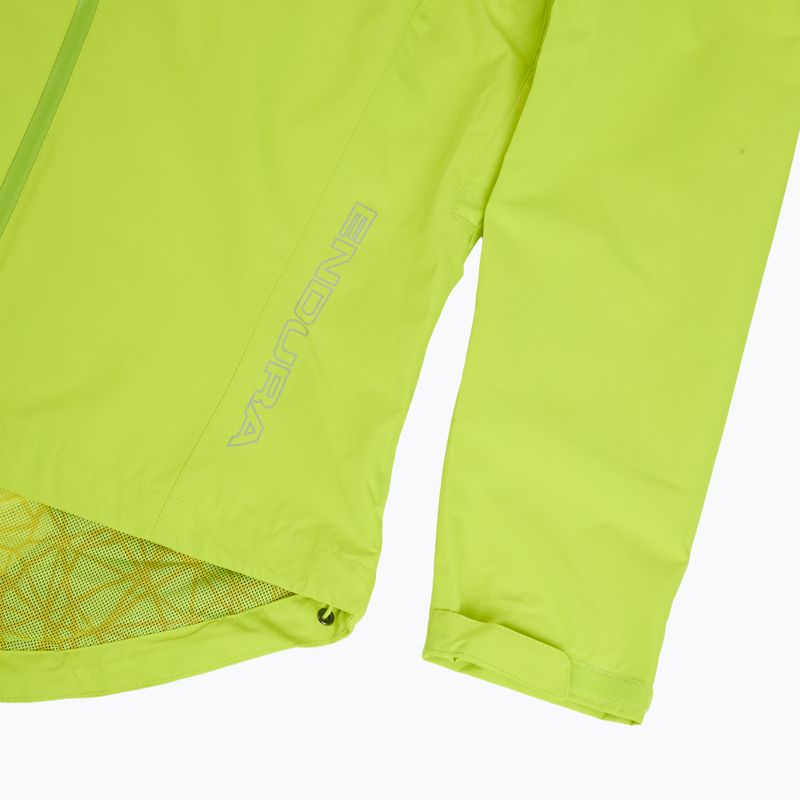 Чоловіча велосипедна куртка Endura Hummvee Waterproof hi-viz жовта 4