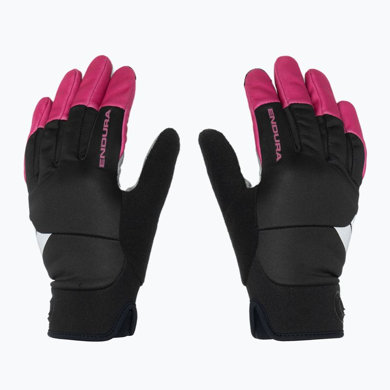 Рукавички велосипедні жіночі Endura Windchill W cerise 2