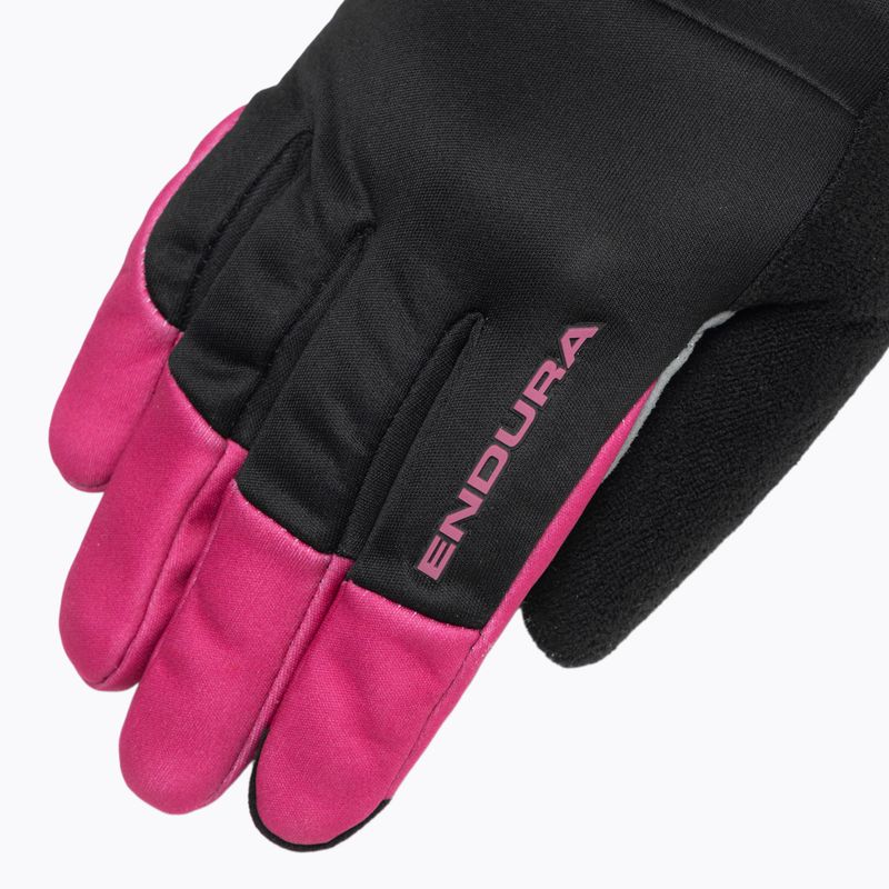 Рукавички велосипедні жіночі Endura Windchill W cerise 4