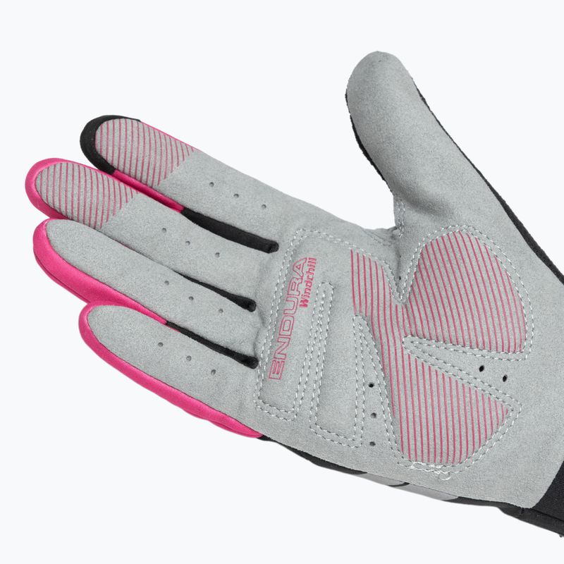 Рукавички велосипедні жіночі Endura Windchill W cerise 5