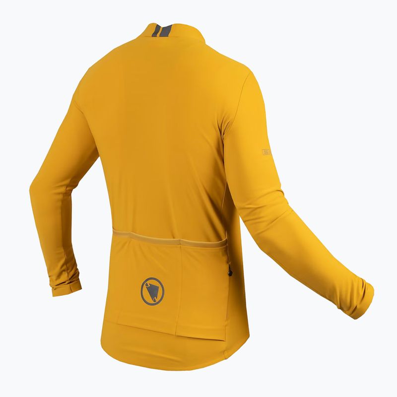 Чоловічий велосипедний лонгслів Endura Pro SL II L/S гірчичний 11